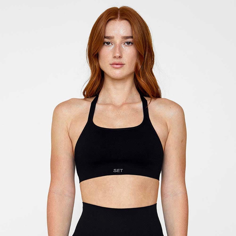 Set Active Box X Sports Bra Black